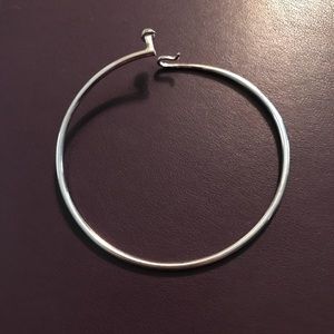 Grace & Heart Sterling Silver Bangle Bracelet